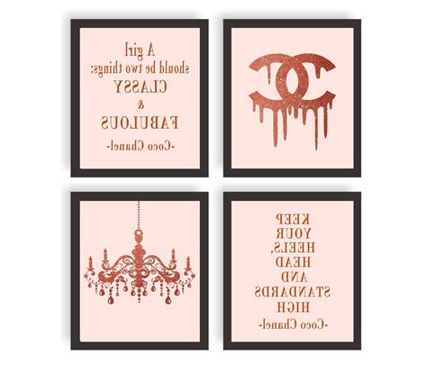 chanel quotes wall art|chanel wall art images.